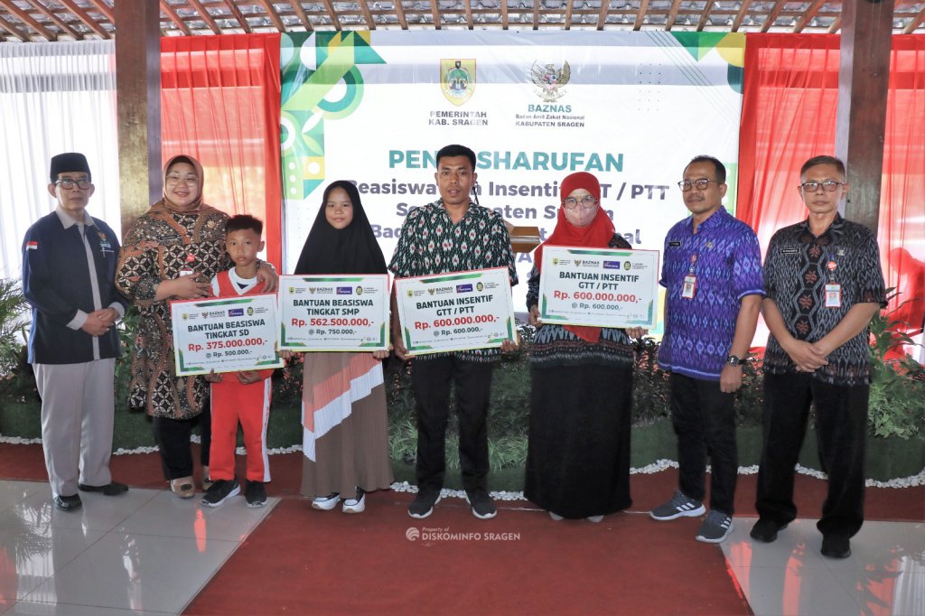 PEMERINTAH KABUPATEN SRAGEN Baznas Kabupaten Sragen Salurkan